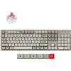 Keychron Tastiera meccanica cablata Keychron C2 Pro 8K QMK, retroilluminazione RGB (sostituibile a caldo) Layout QWERTY USA / Interruttore Keychron Super Red