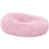 Bananair Pouf lungo gigante finta pelliccia rosa 160 cm