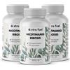 XTRA FUEL Nicotinamide Riboside 300 - precursore del NAD+ - Niacina per l'energia e la vitalità delle cellule* - 3x dosi (360x capsule di NR-Cloruro)