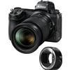 NIKON Z7 II + Z 24-70mm f/4 S + adattatore FTZ II