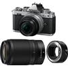NIKON Z fc + Z 16-50 Silver + Z 50-250 + adattatore FTZ II