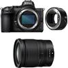 NIKON Z5 + Z 24-70mm f/4 S + adattatore FTZ II