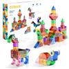 ClicsToys Blocchi magnetici Cubixx, 85 pezzi