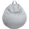 Bananair Pouf sacco grigio 80 x 70 cm