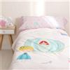 Happy Fiday Home Set copripiumino Zucca 2 pezzi 135 x 200 cm 100% cotone Europe