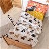 HAPPY FRIDAY S.L. Set copripiumino per cani 2 pezzi 135 x 200 cm 100% cotone Europe