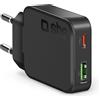 SBS Caricatore Da Muro 45W USB-C Ultra Slim Con Doppia Porta