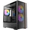Antec 0-761345-10241-4 Antec Geh Mid FLUX REAR ATX/M-ATX/M-ITX o.N. BK retail
