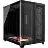 CORSAIR Geh Midi AIR 5400 LX-R LINK Tempered Glass Black