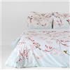 HAPPY FRIDAY S.L. Copripiumino Sakura 155 x 220 cm 100% cotone Europe