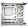 Cooler Master Elite 600, Tower, PC, Trasparente, Bianco, ATX, micro ATX, Mini-DTX, Mini-ITX, SPCC, Acciaio, Vetro temperato, 16 cm