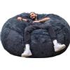 Bananair Pouf gigante finta pelliccia BANANAIR grigio 200 cm