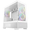 DeepCool CG380 3F WH, Midi Tower, PC, Bianco, ITX, Micro ATX, ABS (acrilonitrile-butadiene-stirene), SGCC, Vetro temperato, 17,6 cm