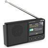 SPC Jetty Lite DAB+ | Radio portatile con RDS DAB+/UKW, 80 posizioni di memoria, display a colori TFT da 2,4", Bluetooth e presa per cuffie