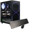 GAMEMAX Gaming-PC Black Hole 7811 Intel Core i5 14400F 16GB RAM 1TB SSD RTX 5060Ti (16GB) Windows 11
