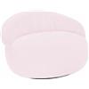 Bananair Pouf XXL sfoderabile in velluto a coste BANANAIR 110x100 cm rosa
