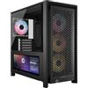 CORSAIR Geh Midi FRAME 4000D LCD RS ARGB Mid-Tower, Black