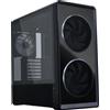 LIAN LI LANCOOL 217 INF Custodia per PC, midi tower, vetro temperato, illuminazione RGB - nero