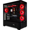 Greed® MKM - PC da gioco - AMD Ryzen 5 7500F + Nvidia RTX 5070Ti 16GB - Gaming Computer con 5,0 GHZ - 32GB DDR5 RAM - 1TB SSD - WiFi + Windows 11 Pro