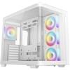 DeepCool CG530U 4F, Torre, PC, Bianco, ATX, ITX, Micro ATX, ABS (acrilonitrile-butadiene-stirene), SPCC, Vetro temperato, 16 cm