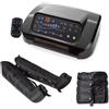 MedNet EC-REP GmbH Dinamicamed PRO 4.0 Digitale Classic, Pressoterapia Linfodrenaggio, con 6 Programmi e 4 Camere d'aria, 2 Gambali e Fascia Addome