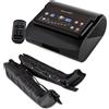 MedNet EC-REP GmbH Dinamicamed Premium 6.0 Digitale Compact, Pressoterapia Linfodrenaggio, con 6 Programmi e 6 Camere d'aria, 2 Gambali