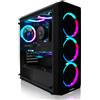 Greed® MK2 Plus - PC Gaming - AMD Ryzen 7 5700X + RX 9060 XT 16 GB + Gaming Computer con 4,6 GHz - 32GB RAM DDR4 - SSD 1 TB - 4K - WiFi + Win 11 Pro