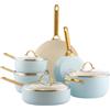 GreenPan CC008485-001, Set misto, blu, oro, 6 pezzi