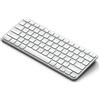 Satechi Tastiera wireless SATECHI Slim EX1, tastiera Bluetooth compatta per Mac, Windows e Android, layout QWERTY (inglese), argento