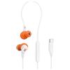 JBL Endurance Run 3C USB C Auricolare Cablato In-ear Sport USB tipo-C Marrone, Bianco