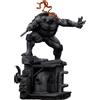 Iron Studios Teenage Mutant Ninja Turtles Art Scale Statua 1/10 Michelangelo Variante in bianco e nero 26 cm Esclusiva Heo