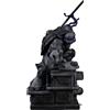 Iron Studios Teenage Mutant Ninja Turtles Art Scale Statua 1/10 Donatello Variante in bianco e nero 26 cm Esclusiva Heo