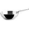 IBILI MENAJE, S.A. Padella wok Ibili a 5 strati, acciaio inossidabile/alluminio, 28 cm, argento