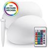 DS Produkte Lampada solare LED EASYmaxx con telecomando - 2 luci bianche fredde Alimentazione solare