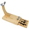 Fackelmann Morsa per porta prosciutto, con cassetto coltelli