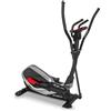Boudech TURBO 9000 - Bici ellittica a resistenza magnetica con volano da 9kg cyclette ellittica cross trainer con display LCD e cardiofrequenzimetro incorporato.