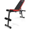 Boudech Panca crunch fitness universale per addominali dorsali lombari pesi e manubri