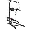 Boudech Stazione Fitness Multifunzione Power Tower chin-up dip station dotata di barra regolabile panca per trazioni,flessioni e addominali