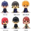 YuMe Toys Blue Lock Bobble Hero: figurine con testa oscillante, 6 cm, espositore blind box (12)
