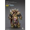 Joy Toy Action figure Warhammer 40k in scala 1/18: Terminator Champion della Death Guard con Deathshroud, Manreaper e guanti Plaguespurter - 14 cm
