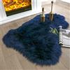 Ashler Home Deco Ashler Tappeto in pelliccia sintetica, soffice tappeto shaggy ultra morbido, 7 x 91 cm, in pelliccia di pecora, lavabile in lavatrice, tappeto decorativo per camera da letto, camera dei bambini,