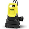 Kärcher SP 16.000 Pompa sommersa doppia aspirazione piatta per acque sporche, portata: 16.000 l/h, profondità di immersione: max. 7 m, per acque sporche con particelle fino a 20 mm, altezza acqua
