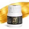 I LOVE paint I Love Gold - Vernice Oro Italiana 125 ml - Pittura per Doratura Senza Segni di Pennello - Effetto Oro Continuo e Uniforme - Altissima Copertura - Non Serve Finitura
