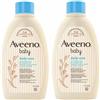 Aveeno Avevo Baby Daily Care - Bipack Bagnodoccia Bagnetto Neonato Corpo e Capelli Senza Parabeni e Solfati, 2 x 250ml