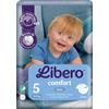 Essity Libero Comfort 5 - Pannolini a mutandina per bambini da 11 a 17 kg, 22 pannolini
