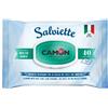 CAMON SpA Salviette Detergenti Per Cani e Gatti Muschio Bianco - Confezione da 40 Pezzi