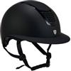 Equestro Cap Eclipse Plain Mat visiera larga