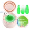 U-Shinein Cushion Gradient Painting Gel, Ombre Nails Aura Nails Full Coverage Precise Control of Each Dip Matte Effect Non-Wip Long Lasting French Manicure Soak Off UV LED DIY Nail Art 20