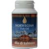 NORWEGIAN FISH OIL AS OMEGA 3 OLIO SALMONE 180CPS