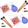 GERUI Set di 2 moduli RFID PN532 NFC, V3 Kit Reader lettore di comunicazione vicino I2C SPI HSU